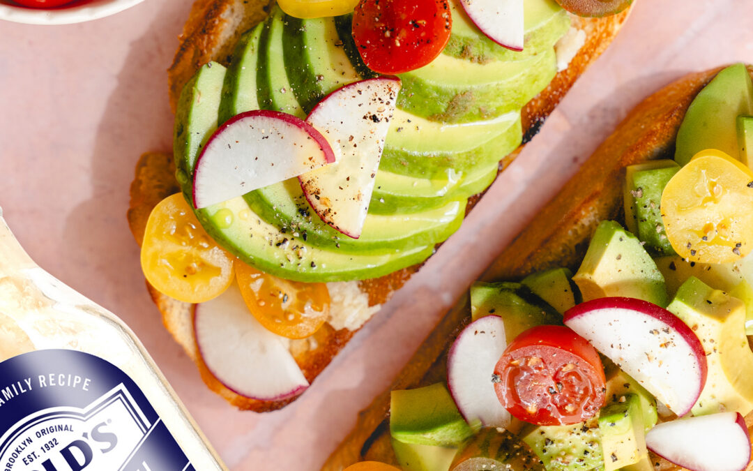 Avocado Horseradish Toast