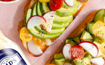 Avocado Horseradish Toast