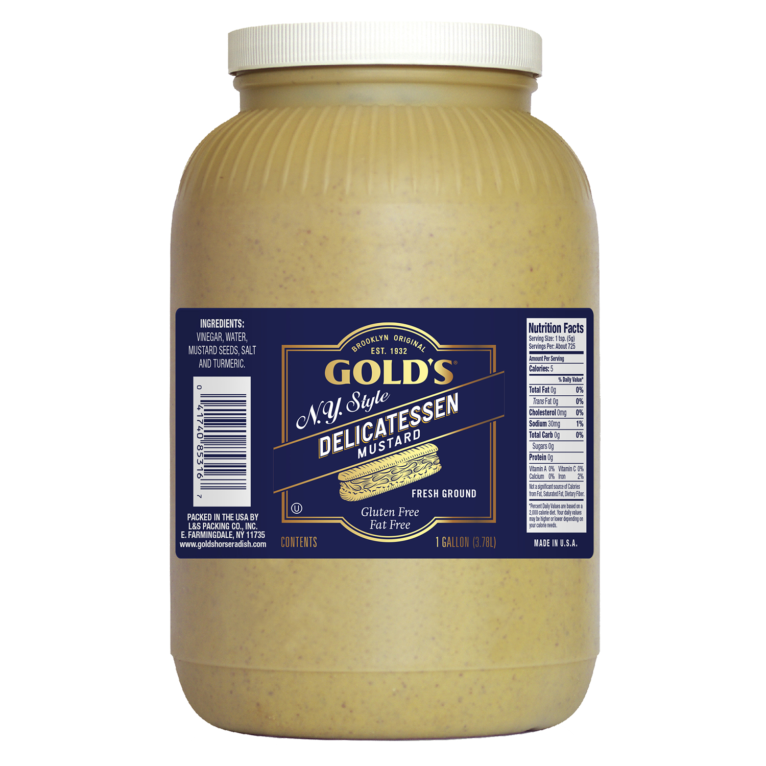Delicatessen Style Mustard