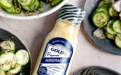 Gold’s Cucumber Horseradish Salad