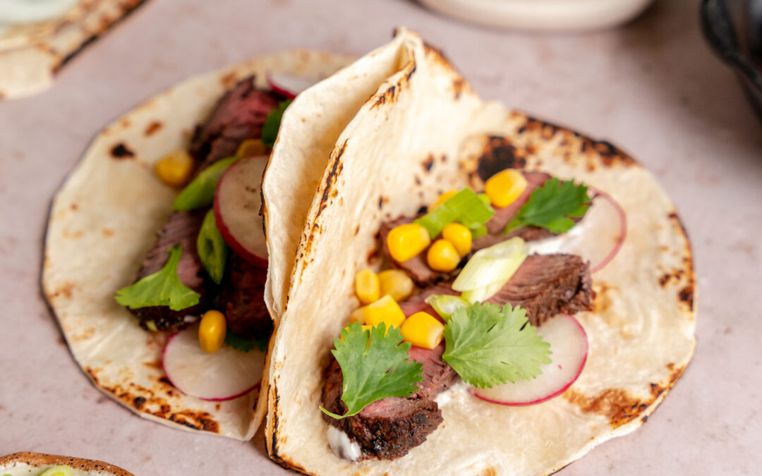 Steak Tacos with Gold’s Zesty Horseradish Sauce