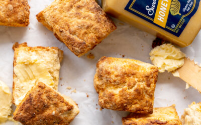 Honey Mustard Biscuits & Butter
