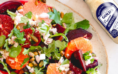 Beet & Citrus Salad with Horseradish Dressing