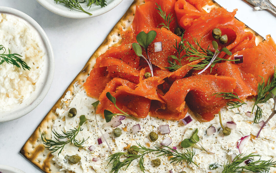Smoked Salmon Smorrebrod